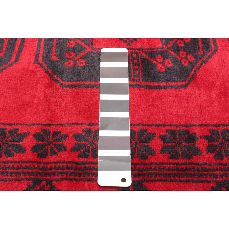 ECARPETGALLERY Hand-knotted Teimani Black Wool Rug - 2'10 x 4'6