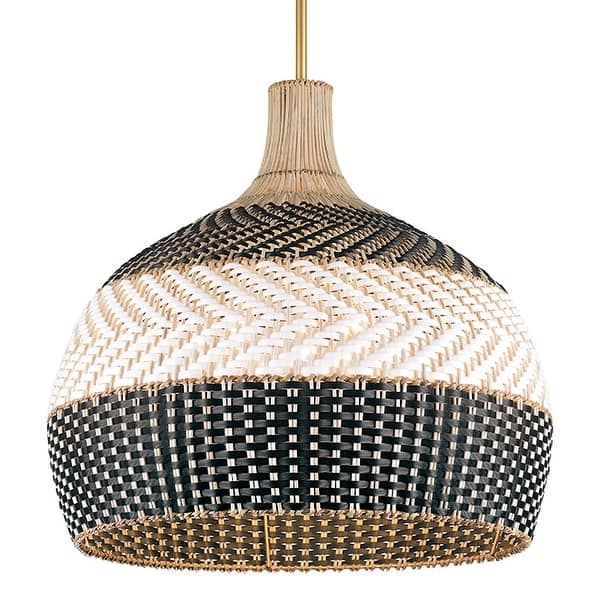 slide 2 of 11, Crystorama Lighting Group ZAN-9005 Zanzibar 5 Light 21" Wide Pendant Soft Gold / Matte Black