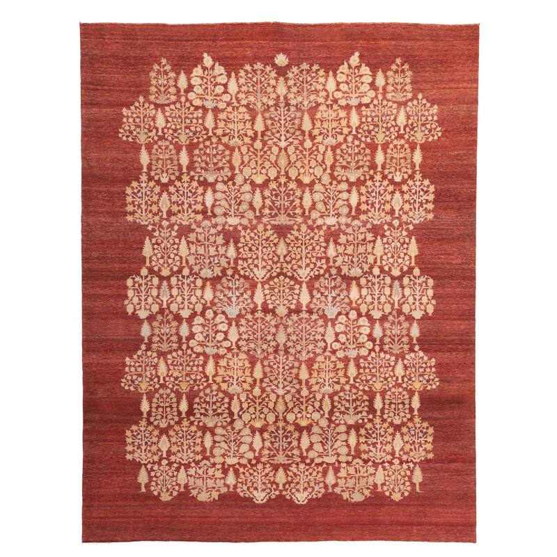 ECARPETGALLERY Hand-knotted Pako Persian 18 Of 20 Red Wool Rug - 9'1 x 11'8