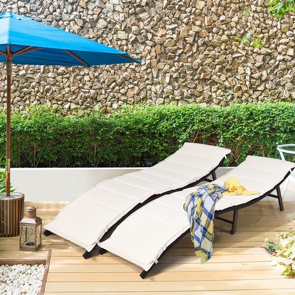 Double lounge chair with best sale umbrella
