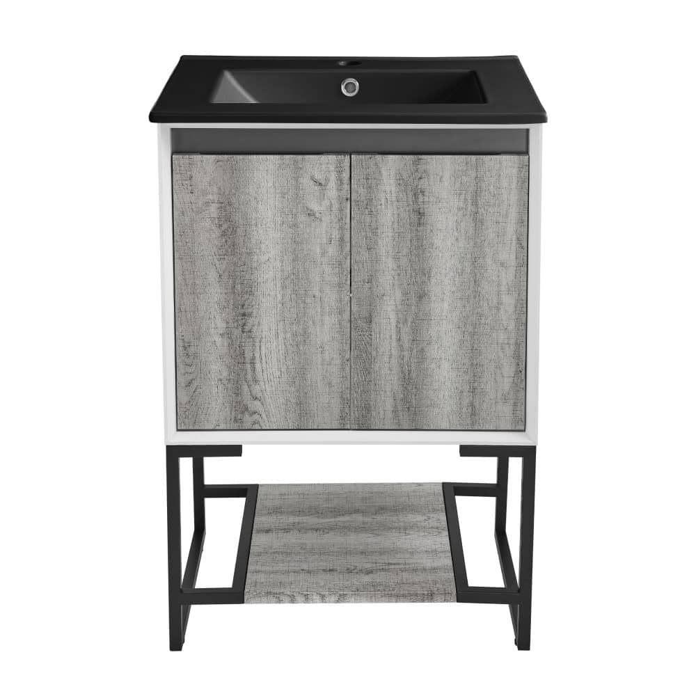 Swiss Madison SM-BV142MB Marseille 24" Free Standing Single Basin