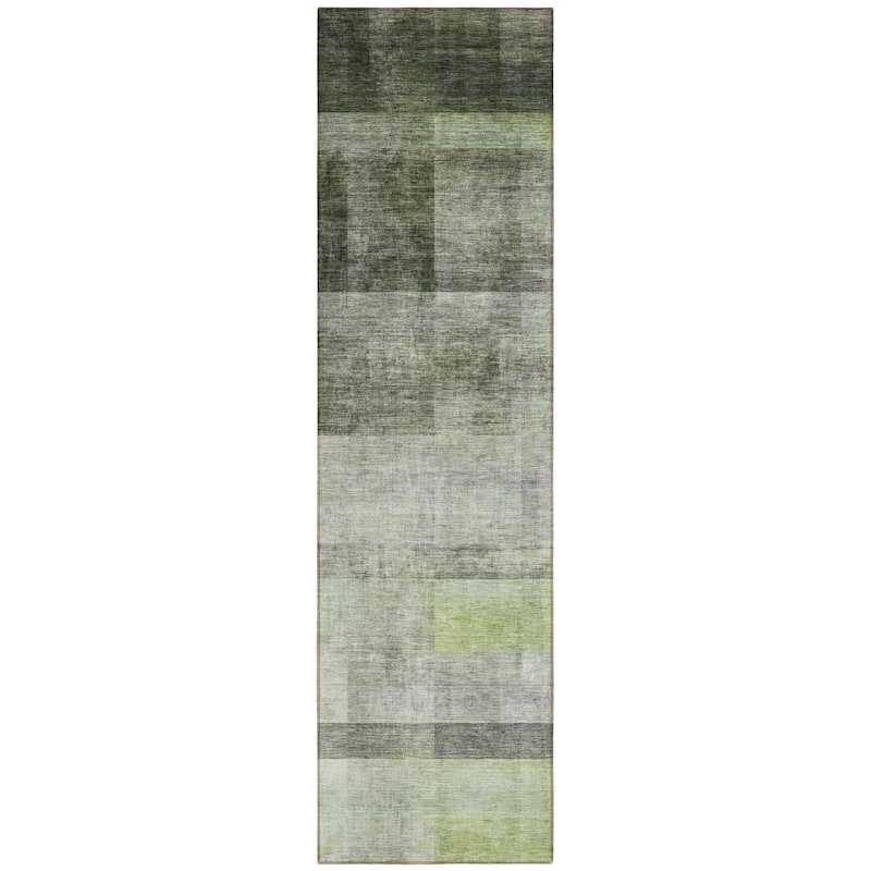 Elna Ombre Weather Resistant Classic Meets Modern Outdoor Rug
