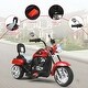 preview thumbnail 17 of 27, 6V Powered Toddler 3 Wheel Motorbike Ride On Toy with Horn and Headlight - 36" x 19" x 25"
