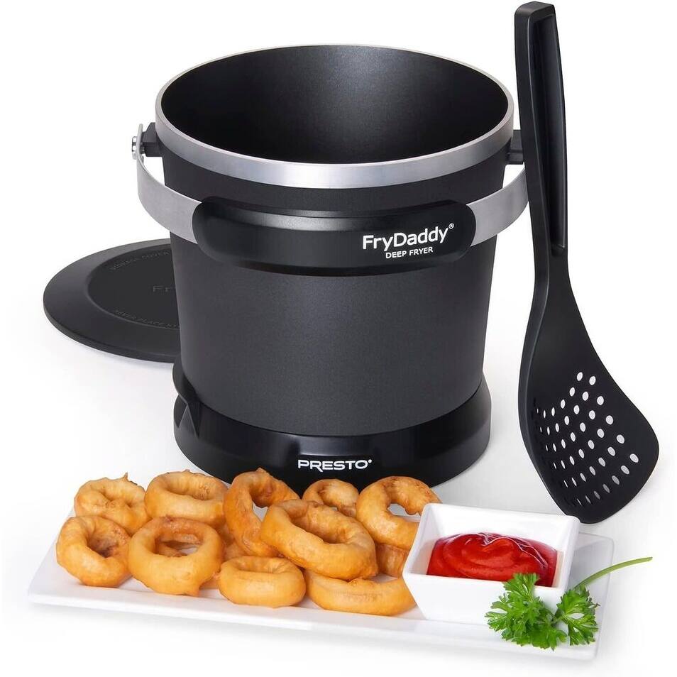 Black FryDaddy Electric Deep Fryer Bed Bath & Beyond 40543262