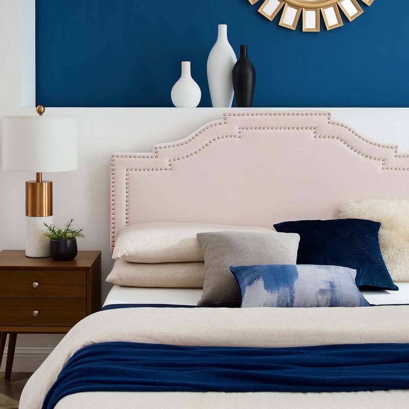 Adelaide Performance Velvet King Platform Bed