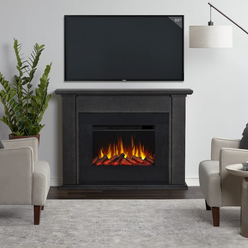 Tejon 52" Slim Electric Fireplace by Real Flame