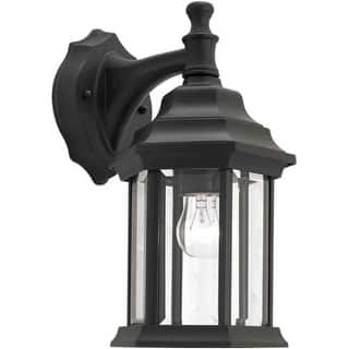 White Outdoor Lighting Our Best Garden Patio Deals Online Forte Lighting 1715 01 Outdoor Wall Sconce From The Exterior Collection