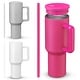 preview thumbnail 2 of 46, Cheer Collection Insulated Tumbler with Reusable Straw