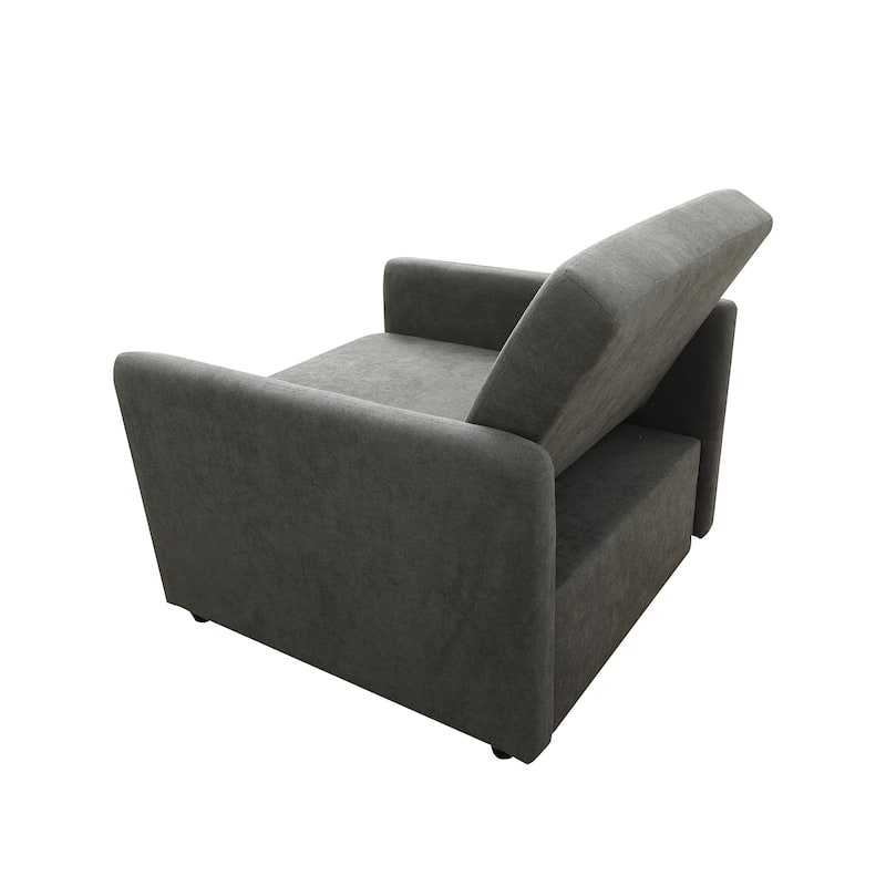 Multi-Function Foldable Fabric Sofa Bed