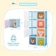 preview thumbnail 46 of 68, Kids Wardrobe Closet with Hanging Section and Cute Doors