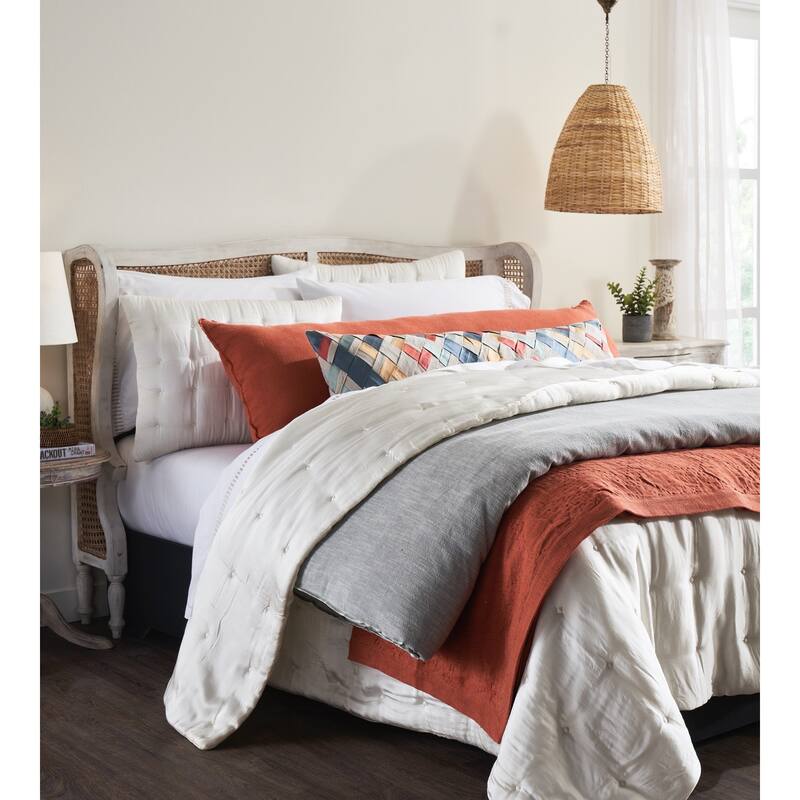 Harlow, Cotton, Mineral, Euro Sham