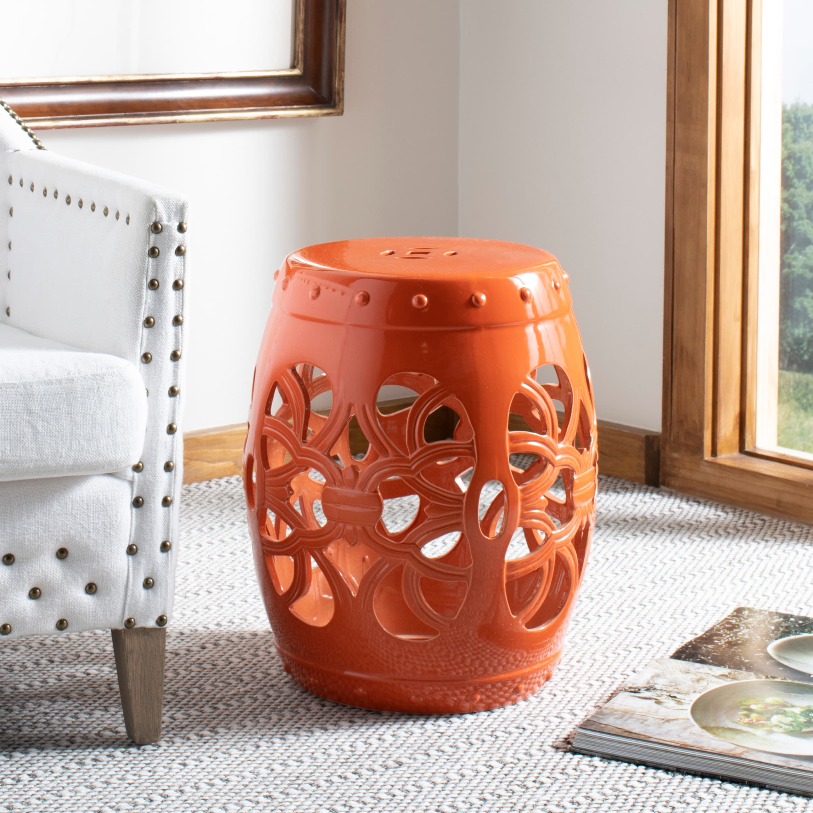 Safavieh parri shop garden stool
