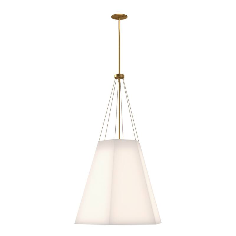 Alora Lighting PD545622WL Manila 3 Light 23" Wide Pendant with Linen
