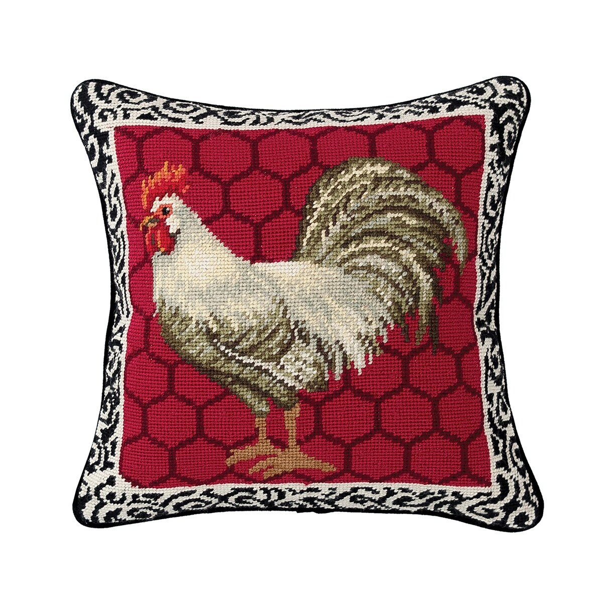 C F Home Wool Throw Pillow