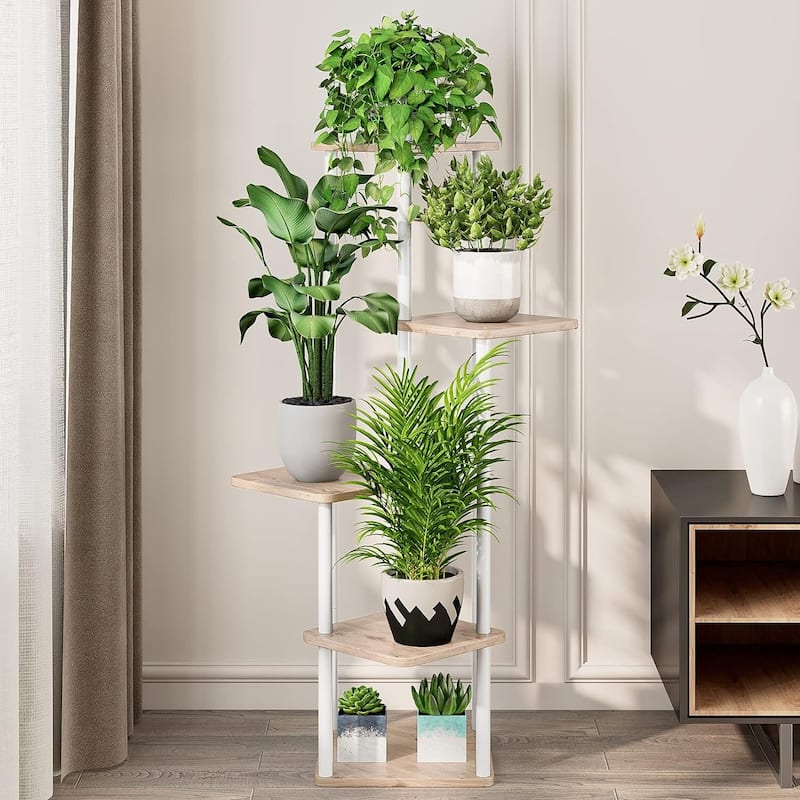 Plant Stand 5 Tier Indoor Metal Flower Shelf,5 Tier
