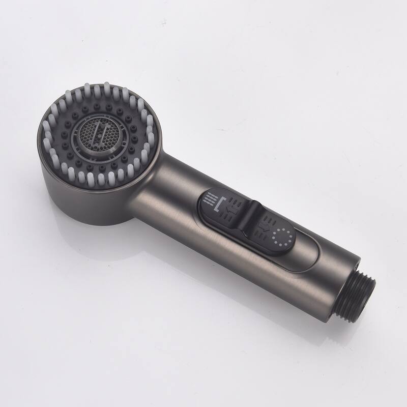Modern Matte Black/ White Wall Mount Digital Display Bathroom Faucet includes Hardware