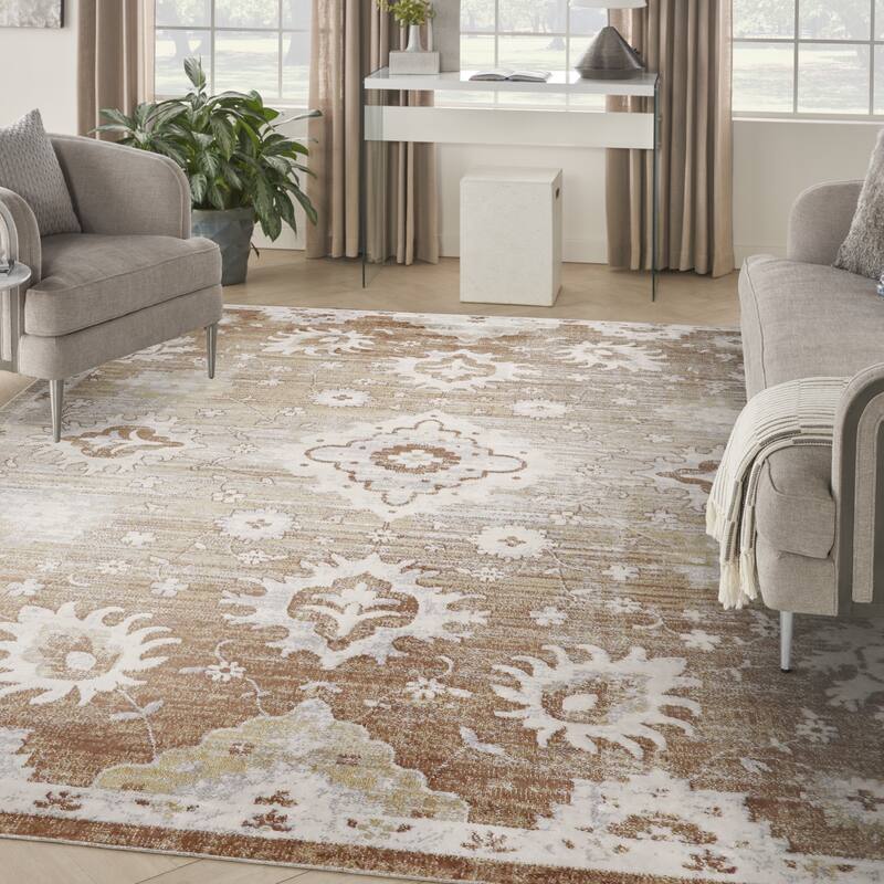 Nourison Astra Machine Washable Indoor only Persian Area Rug