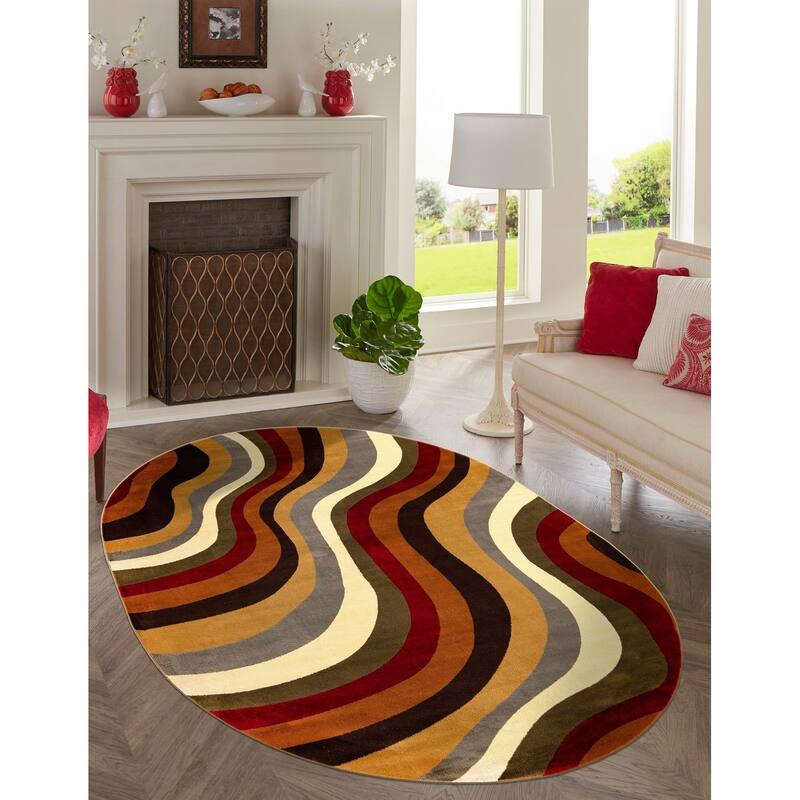 Contemporary Rietveld Collection Area Rug
