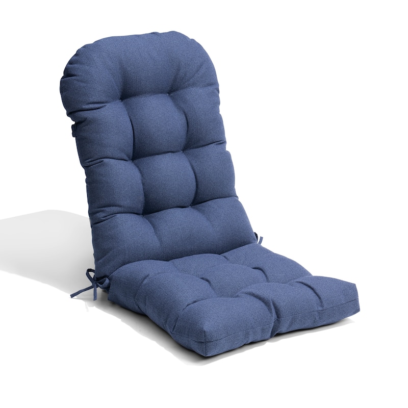 Outdoor Adirondack Chair Cushion Rocking Chair Cushions Thickened Patio Chair Pad with Sunbrella - 1PC - SKY