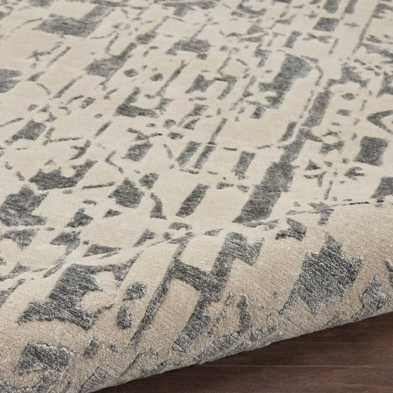 Nourison Silk Shadows Tribal Area Rug