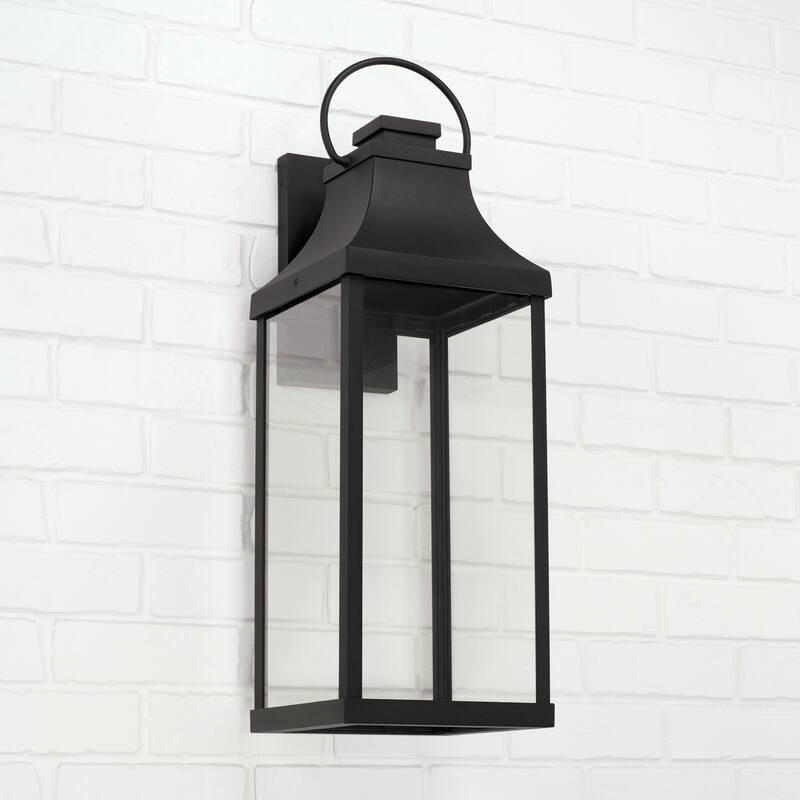 Bradford Outdoor 1-light Extra Large LED Wall Lantern w/ Clear Glass