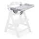 preview thumbnail 14 of 18, hauck Alpha High Chair Tray Table Compatible with Wooden Alpha+ and Beta+, White - 5.17