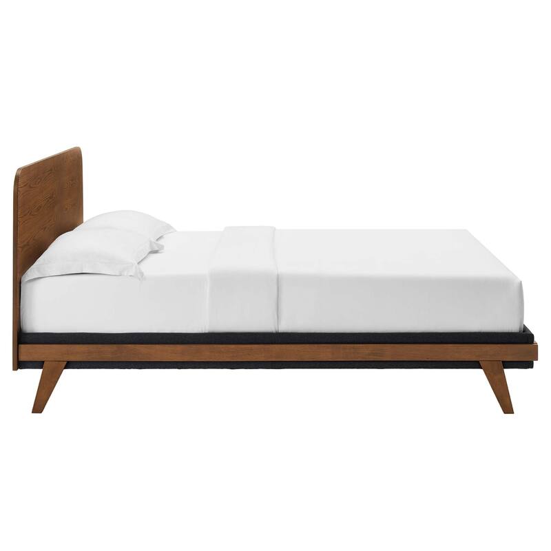 Dylan Queen Platform Bed - Walnut