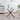 Dining Table With Cross Metal Leg And Tempered Glass,Kitchen Table For Living Room,Walnut Color Legssquare Table