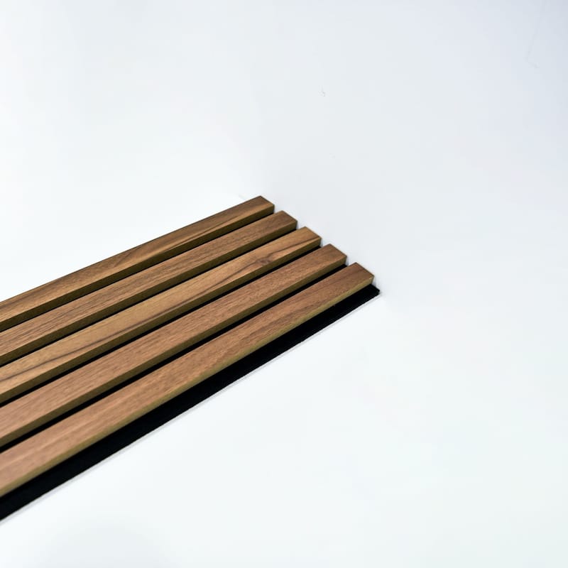 Art3d 7.9 X 107in Slat Acoustic Wall Panels,3D Fluted Sound Absorbing Panel, 4pcs - N/A