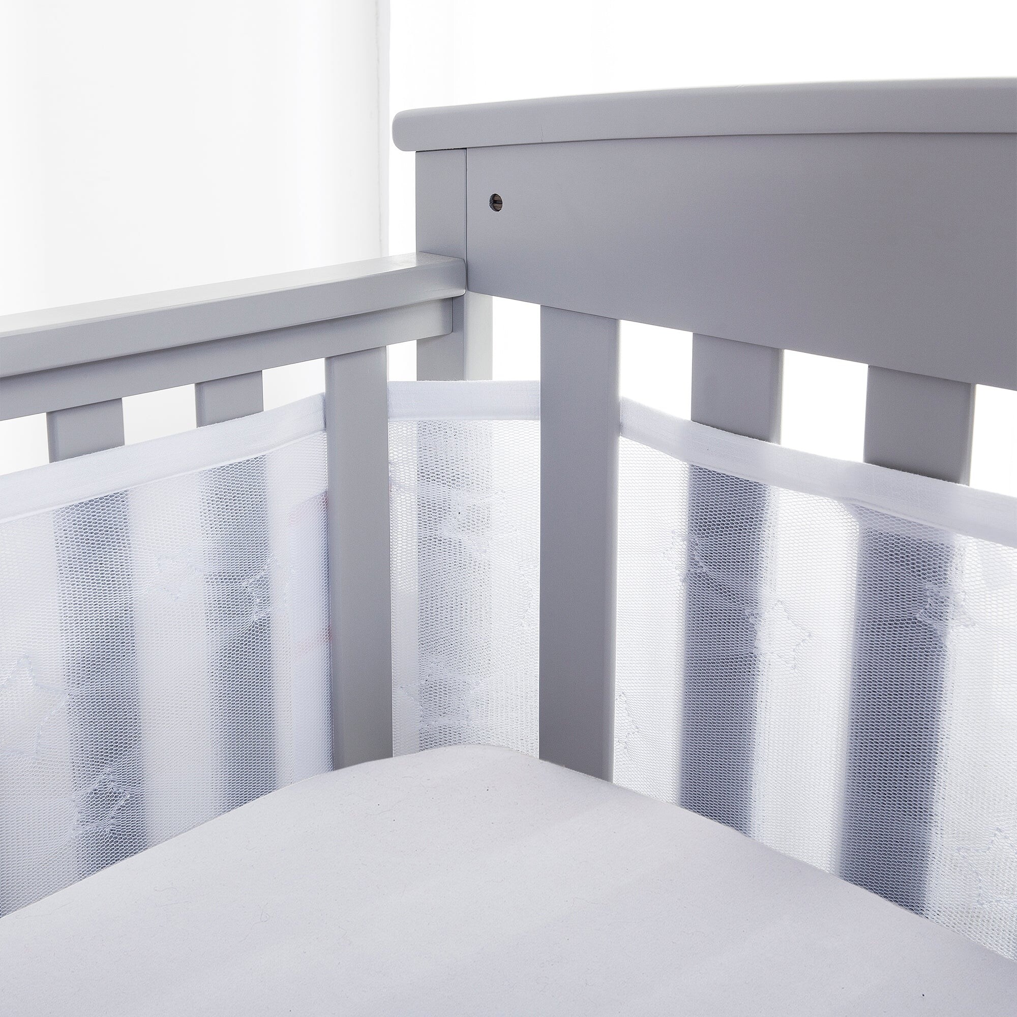 Baby crib mesh liner hotsell