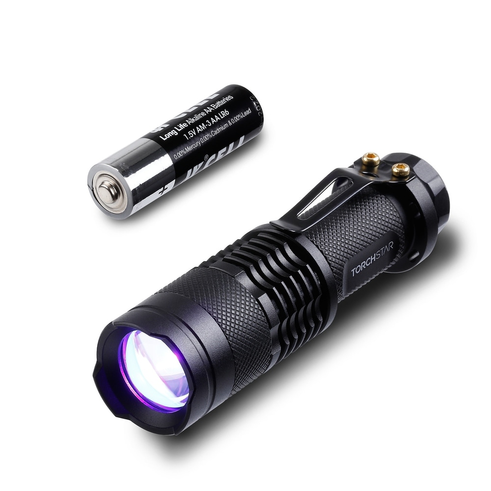 ICEFIRE T70 UV Torch LED Zoomable Portable Black Light Flashlights Powerful Pet 