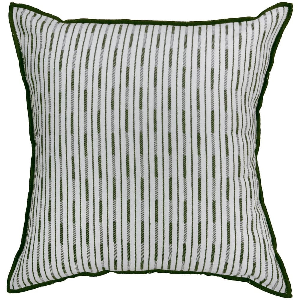 Rizzy Home Variegated Stripe Woven Throw Pillow