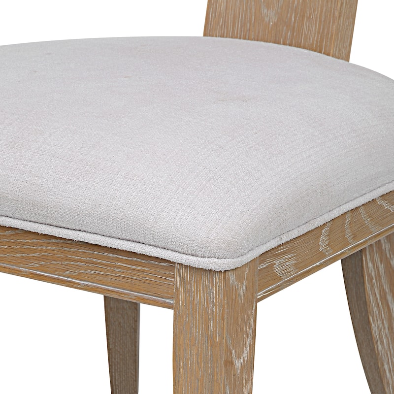 Uttermost Idris Natural Armless Chair