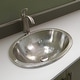 preview thumbnail 6 of 8, Edison 18.75" Dual Flex Bathroom Sink in Nickel