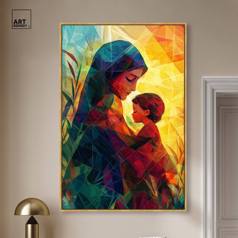 Facet of Feeling Canvas by Art Remedy