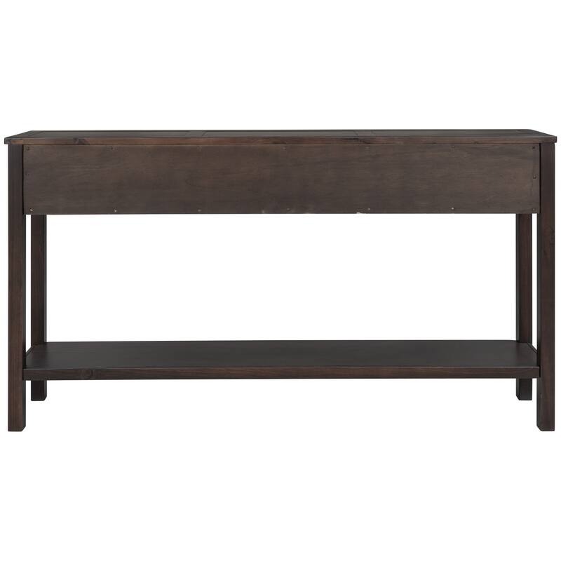 Rustic Entryway Console Table and 60" Long Sofa Table
