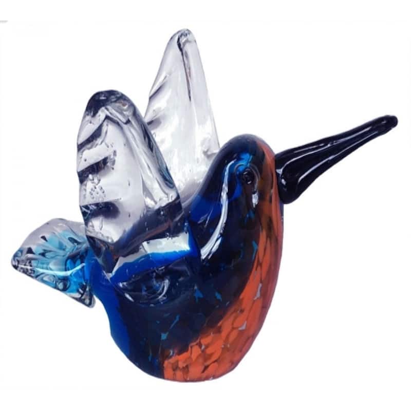 Multi Color Hummingbird Figurine