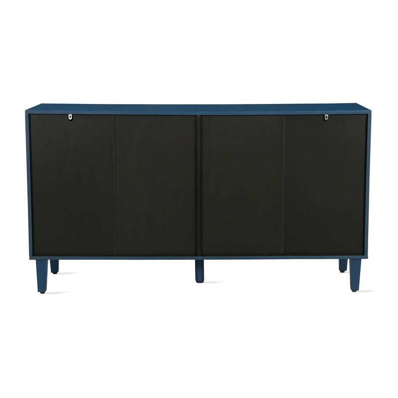 Christopher Knight Home - Elias 59.8" Sideboard with Solid Wood Legs and Ample Storage