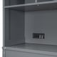 preview thumbnail 27 of 28, Murphy Bed Wall Bed with Top Shelves & USB