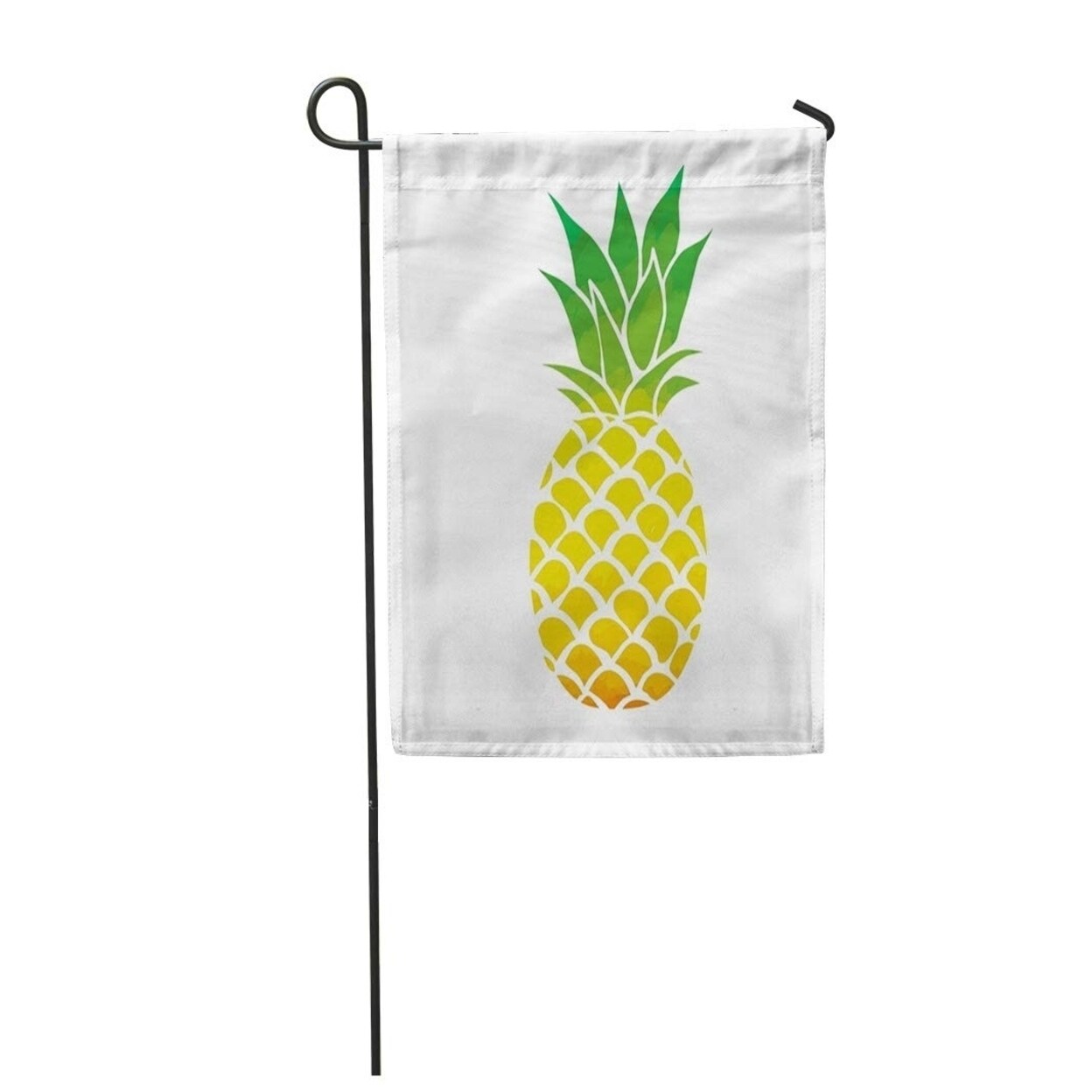Shop Green Cute Pineapple Gold Summer Drawing Exotic Food Fresh Garden Flag Decorative Flag House Banner 12x18 Inch On Sale Overstock 31331217