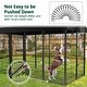preview thumbnail 3 of 8, GARPROVM Heavy Duty Large Outdoor Dog Kennel Pet Playpen, 8.2 x 4 x 5.4 Ft
