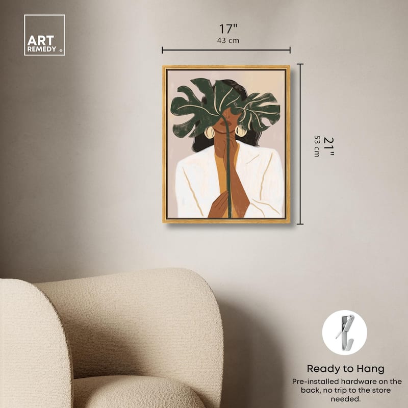 Leiva I Canvas by Art Remedy