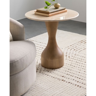 Galey Alix x Livabliss Mila Rose Modern End Table