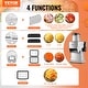 preview thumbnail 3 of 12, VEVOR Electric Grater Salad Maker Electric Vegetable Slicer Shredder Chopper for Fruits Food Cutter for Vegetables and Cheeses