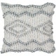 preview thumbnail 1 of 5, Naheed Bohemian Textured Geometric Pillow 18"H x 18"W - Cover Only