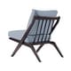 preview thumbnail 24 of 27, Modern Minimalist Solid Wood Lounge Chair