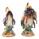 preview thumbnail 3 of 1, Fitz and Floyd Ricamo Rooster and Hen Figurine Set - Set of 2