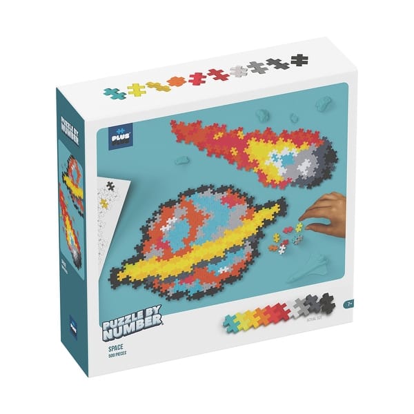 slide 2 of 6, Puzzle By Number - Space - 500 Pcs - N/A