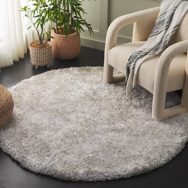 SAFAVIEH Handmade Toronto Shag Yasmine Polyester Rug