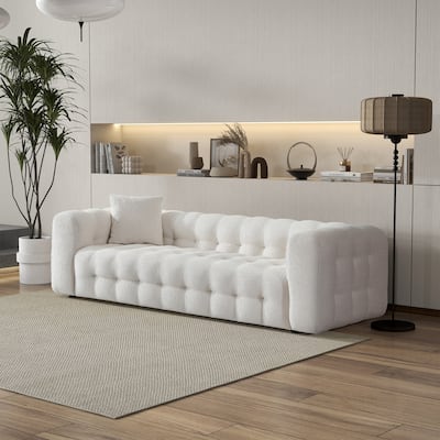 Marseille Luxury Modern Chesterfield French Boucle Couch